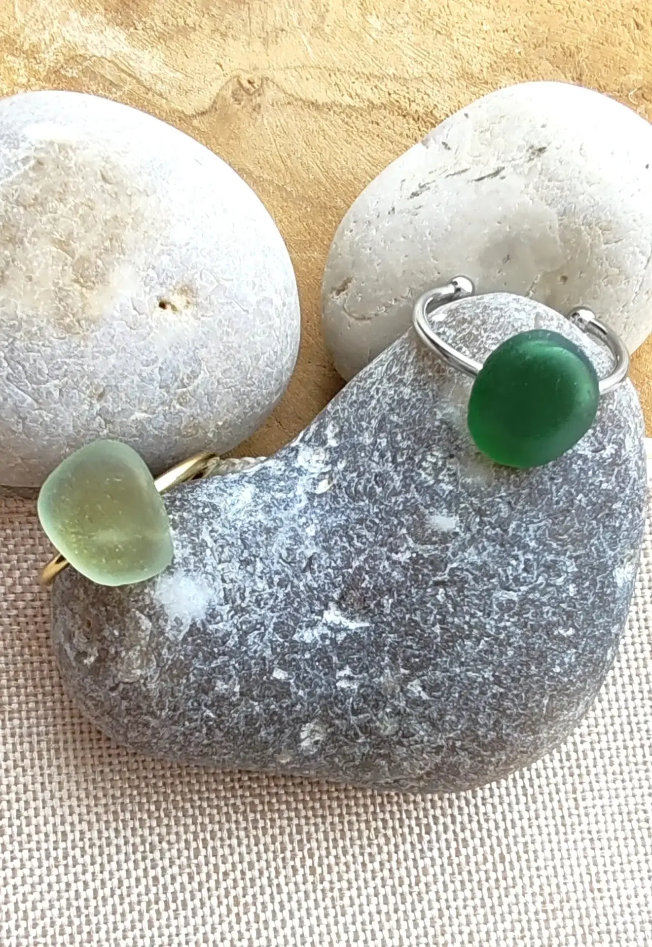 Bague Vanikoro dorée, vue 2