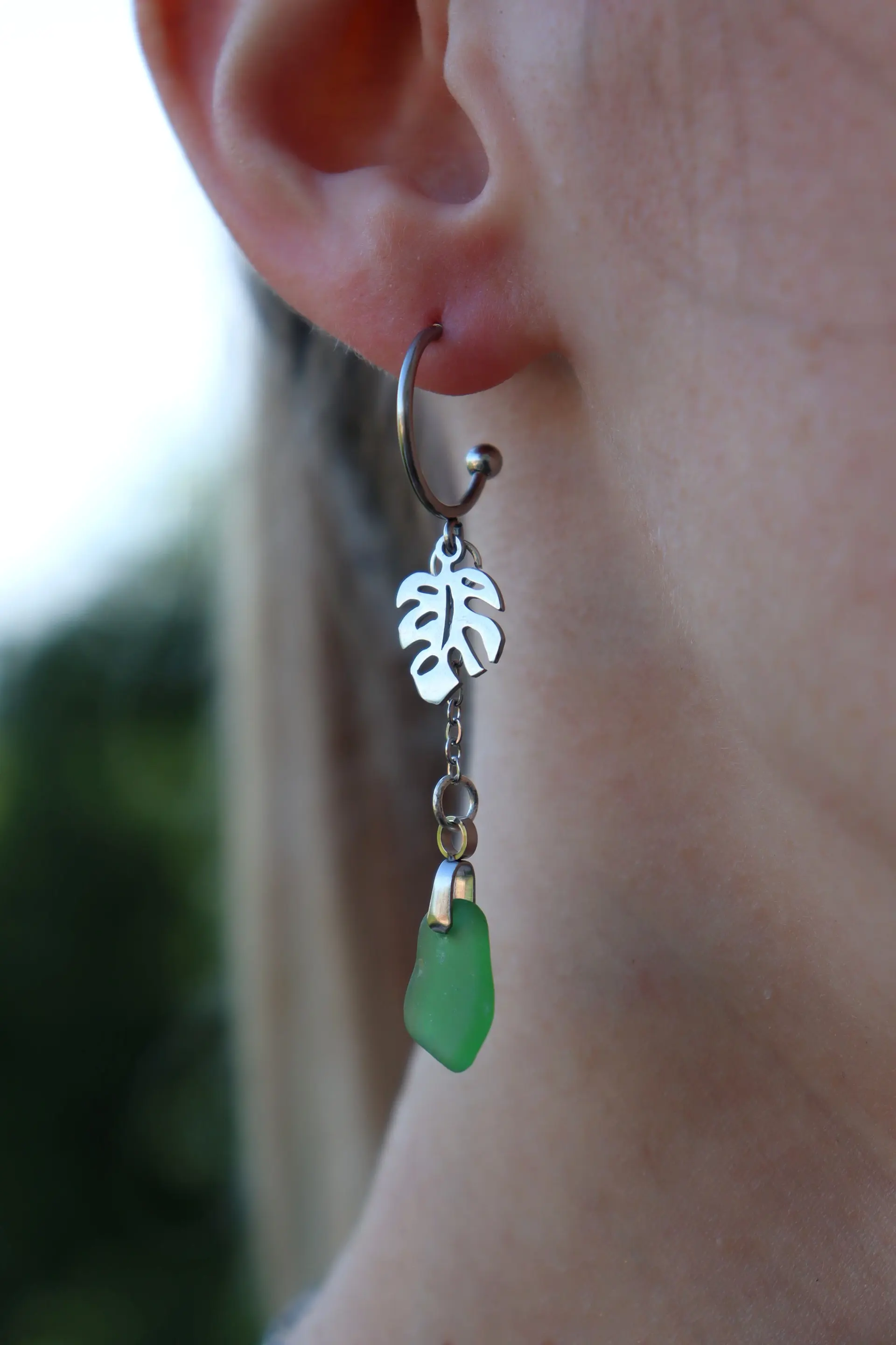 Boucles d’oreilles Byron, vue 2