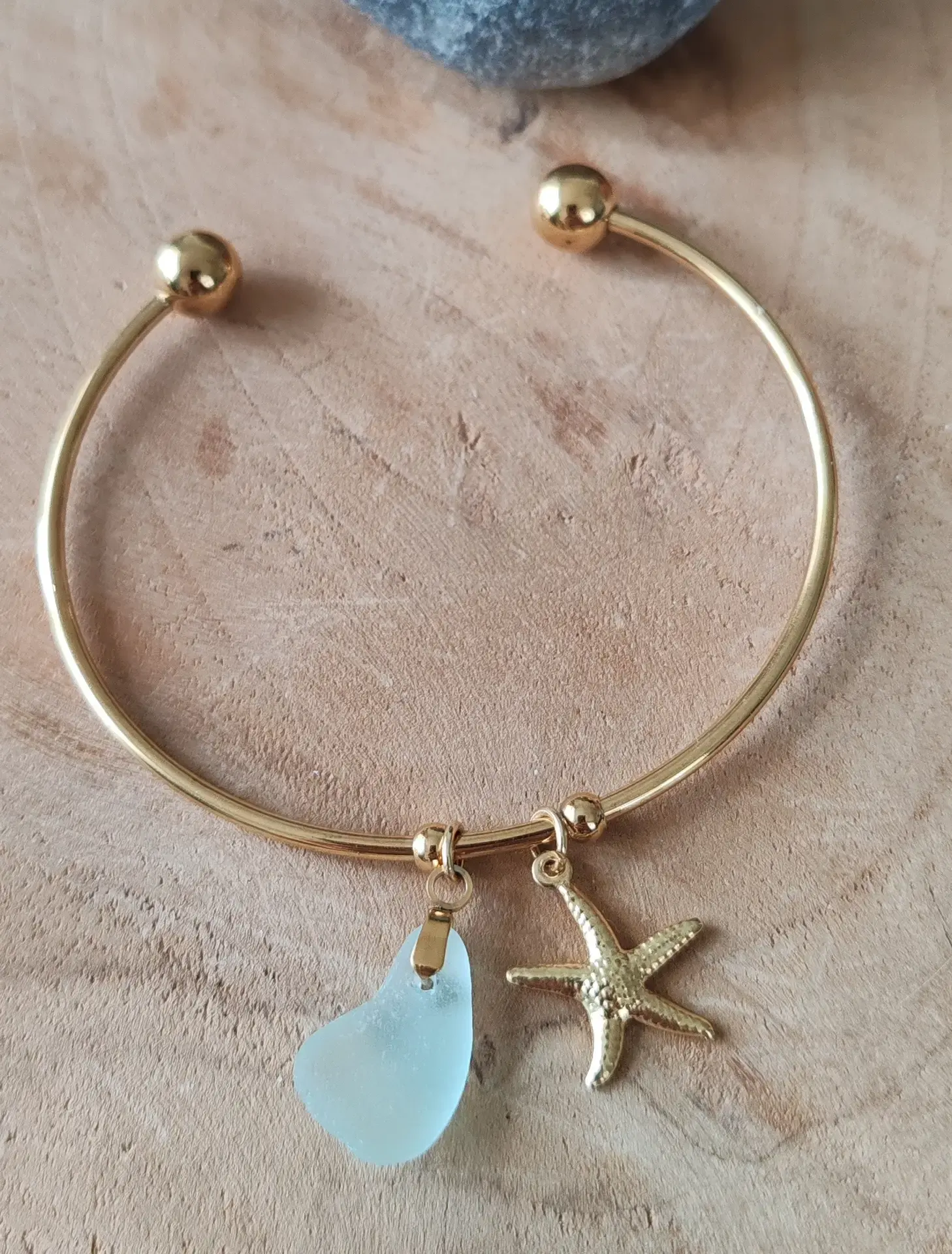 Bracelet doré Nerita, vue 2